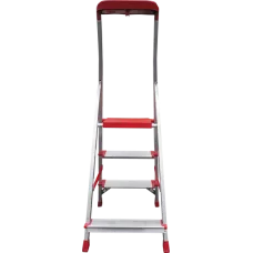 Стремянка профессиональная алюминиевая 3 ступени 130 мм органайзер NV3118 Новая высота 3118103