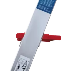 Стремянка профессиональная алюминиевая 3 ступени 130 мм органайзер NV3118 Новая высота 3118103