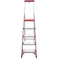 Стремянка профессиональная алюминиевая 5 ступеней 130 мм органайзер NV3118 Новая высота 3118105