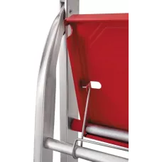 Стремянка профессиональная алюминиевая 6 ступеней 130 мм органайзер NV3118 Новая высота 3118106