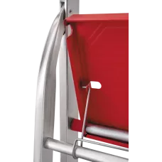 Стремянка профессиональная алюминиевая 10 ступеней 130 мм органайзер NV3118 Новая высота 3118110