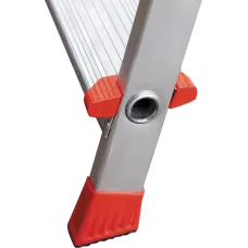 Стремянка профессиональная алюминиевая 5 ступеней 130 мм металлические стяжки NV3119 Новая высота 3119105