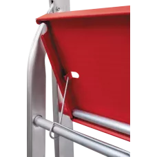 Стремянка профессиональная алюминиевая 6 ступеней 130 мм металлические стяжки NV3119 Новая высота 3119106