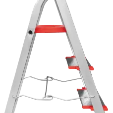 Стремянка профессиональная алюминиевая 9 ступеней 130 мм металлические стяжки NV3119 Новая высота 3119109