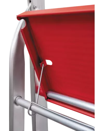 Стремянка профессиональная алюминиевая 9 ступеней 130 мм металлические стяжки NV3119 Новая высота 3119109