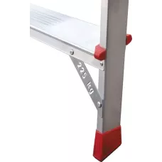 Стремянка алюминиевая двухсторонняя 3 ступени NV 312 Новая высота 3120203