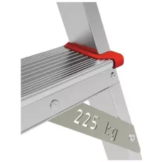 Стремянка алюминиевая двухсторонняя 4 ступени NV 312 Новая высота 3120204