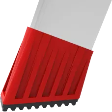 Стремянка профессиональная алюминиевая 2x4 ступени двухсторонняя с площадкой 350х260 мм NV3121 Новая высота 3121204