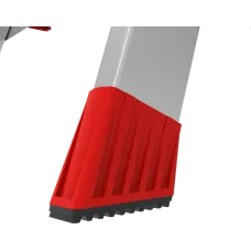 Стремянка алюминиевая двухсторонняя 2x7 ступеней 130мм площадка 260мм NV3127 Новая высота 3127207