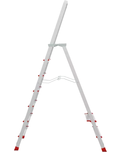 Стремянка профессиональная алюминиевая 7 ступеней с большой площадкой NV3130 Новая высота 3130107