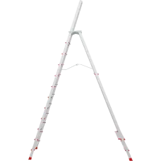 Стремянка профессиональная алюминиевая 12 ступеней с большой площадкой NV3130 Новая высота 3130112