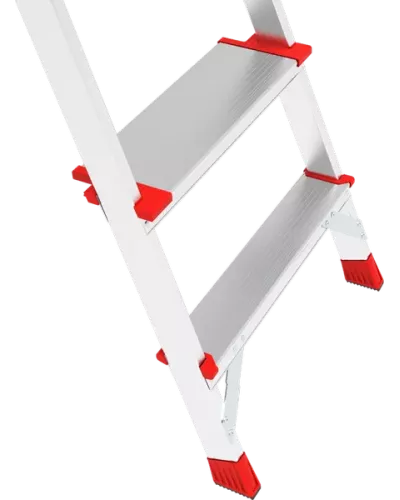 Стремянка профессиональная алюминиевая 8 ступеней площадка 350х260 мм дуга безопасности 800 мм NV3136 Новая высота 3136108