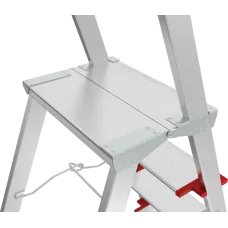 Стремянка алюминиевая 10 ступеней с большой площадкой и органайзером NV3138 Новая высота 3138110