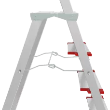 Стремянка алюминиевая 12 ступеней с большой площадкой и органайзером NV3138 Новая высота 3138112