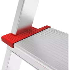 Стремянка алюминиевая 3 ступени 130мм профессиональная площадка 350х260мм дуга безопасности 800мм Новая высота 3139103