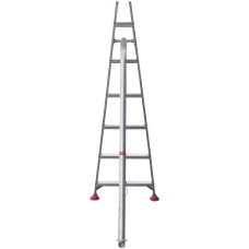 Стремянка алюминиевая садовая  6 ступеней NV3191 Новая высота 3191106