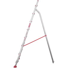 Стремянка алюминиевая садовая  8 ступеней NV3191 Новая высота 3191108