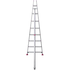 Стремянка алюминиевая садовая  8 ступеней NV3191 Новая высота 3191108