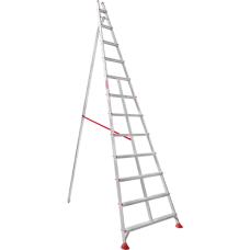 Стремянка алюминиевая садовая  12 ступеней NV3191 Новая высота 3191112