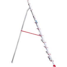 Стремянка алюминиевая садовая 10 ступеней 130 мм NV 3199 Новая высота 3199110