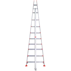Стремянка алюминиевая садовая 10 ступеней 130 мм NV 3199 Новая высота 3199110