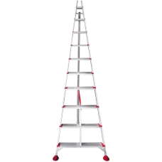 Стремянка алюминиевая садовая 10 ступеней 130 мм NV 3199 Новая высота 3199110