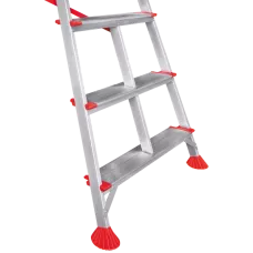 Стремянка алюминиевая садовая 10 ступеней 130 мм NV 3199 Новая высота 3199110