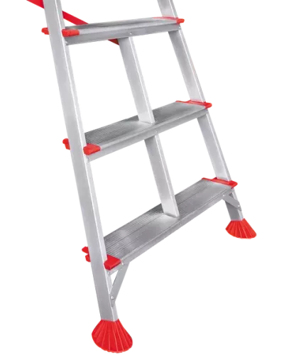 Стремянка алюминиевая садовая 10 ступеней 130 мм NV 3199 Новая высота 3199110