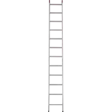 Лестница профессиональная алюминиевая односекционная 12 ступеней NV321 Новая высота 3210112