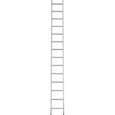 Лестница профессиональная алюминиевая односекционная 14 ступеней NV321 Новая высота 3210114