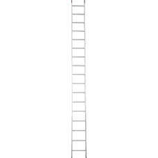 Лестница профессиональная алюминиевая односекционная 17 ступеней NV321 Новая высота 3210117