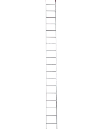 Лестница профессиональная алюминиевая односекционная 18 ступеней NV321 Новая высота 3210118