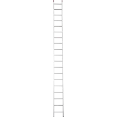 Лестница профессиональная алюминиевая односекционная 19 ступеней NV321 Новая высота 3210119