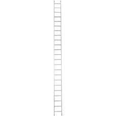 Лестница профессиональная алюминиевая односекционная 23 ступени NV321 Новая высота 3210123