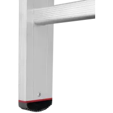 Лестница профессиональная алюминиевая односекционная 23 ступени NV321 Новая высота 3210123