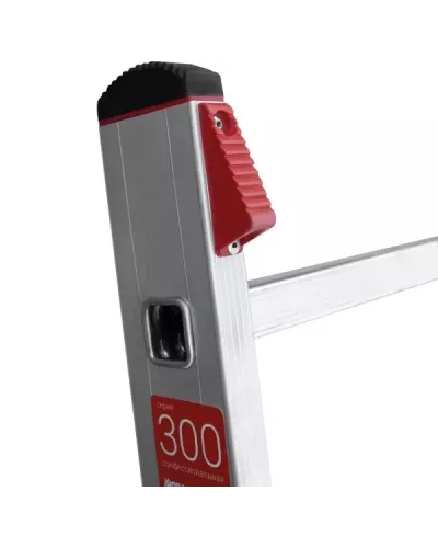 Лестница профессиональная алюминиевая односекционная 24 ступени NV321 Новая высота 3210124