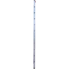 Лестница алюминиевая односекционная 10 развальцованных ступеней NV3214 Новая высота 3214110