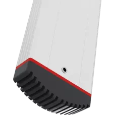 Лестница алюминиевая односекционная 16 развальцованных ступеней NV3214 Новая высота 3214116