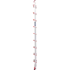 Лестница профессиональная алюминиевая односекционная 9 ступеней 130 мм NV3217 Новая высота 3217109