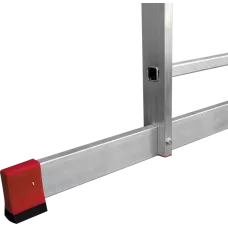 Лестница профессиональная алюминиевая трёхсекционная 3х10 ступеней NV3230 Новая высота 3230310