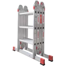 Лестница-трансформер 4х3 развальцованных ступеней ширина 500 мм NV3324 Новая высота 3324403