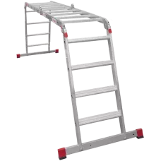 Лестница-трансформер 4x4 развальцованных ступеней ширина 500 мм NV3324 Новая высота 3324404