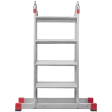 Лестница-трансформер 4x4 развальцованных ступеней ширина 500 мм NV3324 Новая высота 3324404