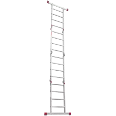 Лестница-трансформер 4x4 развальцованных ступеней ширина 500 мм NV3324 Новая высота 3324404