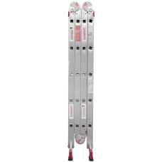 Лестница-трансформер 4x5 развальцованных ступеней ширина 500 мм NV3324 Новая высота 3324405