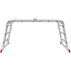 Лестница-трансформер 4x3 развальцованных ступеней ширина 650 мм NV3325 Новая высота 3325403