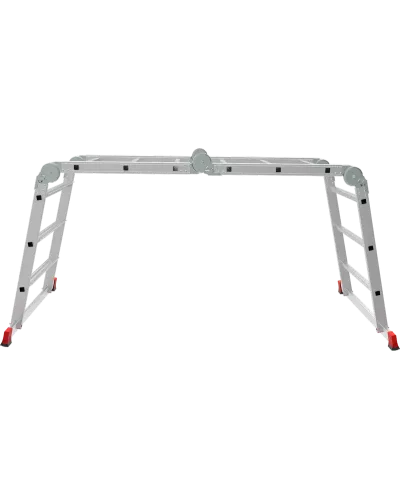 Лестница-трансформер 4х3 развальцованных ступеней ширина 800 мм NV3326 Новая высота 3326403