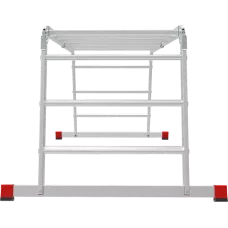 Лестница-трансформер 4х3 развальцованных ступеней ширина 800 мм NV3326 Новая высота 3326403