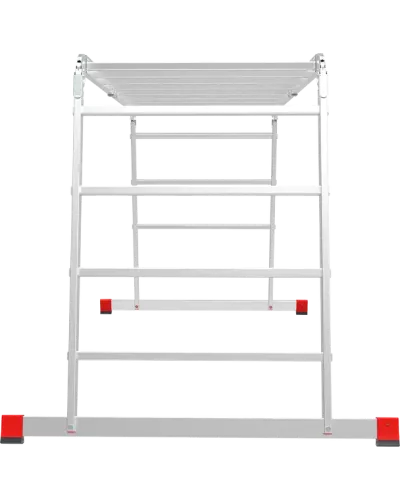 Лестница-трансформер 4x4 развальцованных ступеней ширина 800 мм NV3326 Новая высота 3326404