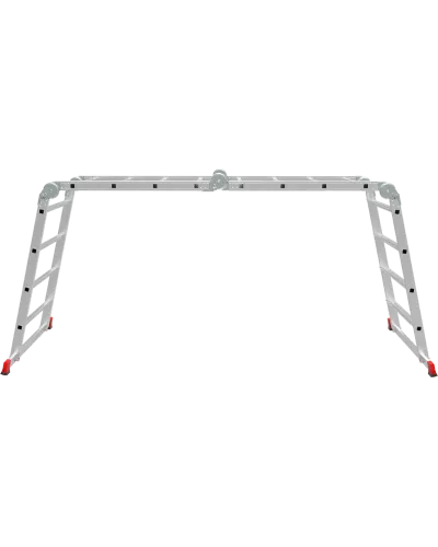 Лестница-трансформер 4x4 развальцованных ступеней ширина 800 мм NV3326 Новая высота 3326404